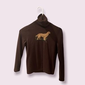 Vintage Ralph Lauren Knit Wool Turtleneck Sweater Top